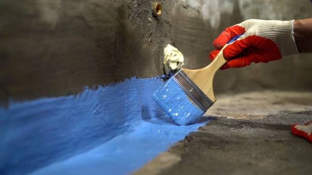 SJ Waterproofing Pros commercial waterproofing team near Dale, IN